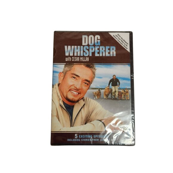 Dog Whisperer With Cesar Millan DVD 5 Exciting Episodes Including Stories From C - Picture 1 of 2